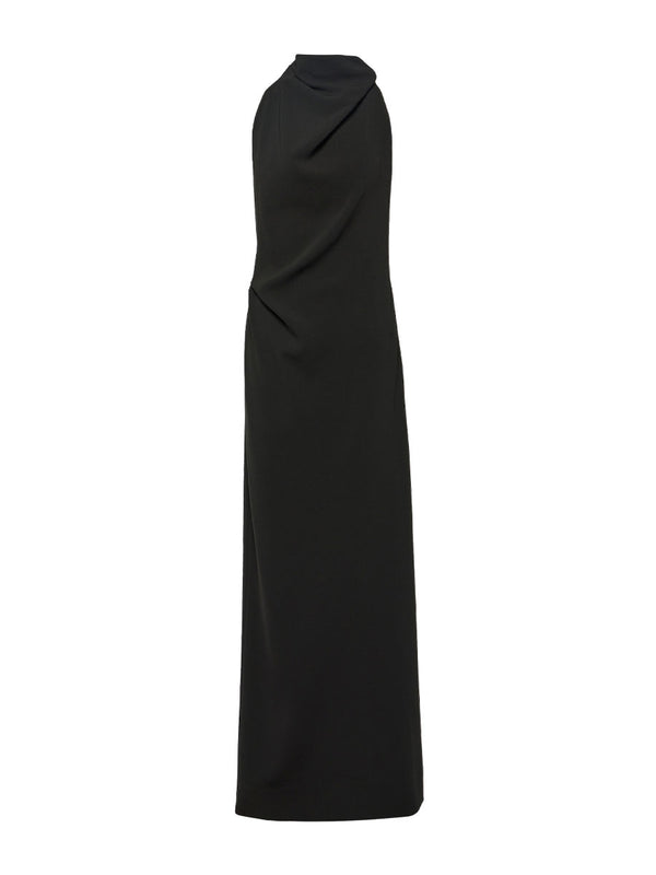 Rent the Proenza Schouler Halterneck Backless Gown in black at Rites