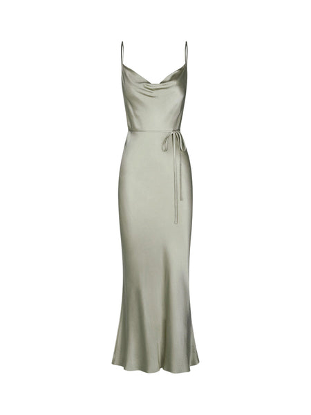 shona joy sage bridesmaid dresses Bridesmaid Shona Joy Seaweed Sage Dresses Shona Joy Sawyer Wrap Midi Dress  Seaweed Shona Joy