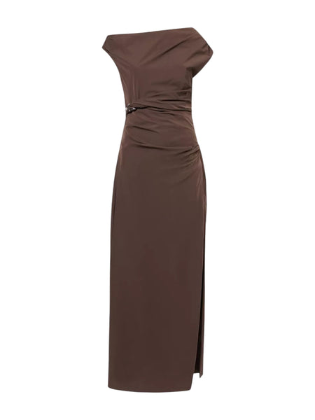 Rent SIR Sol Off-Shoulder Gathered Dress