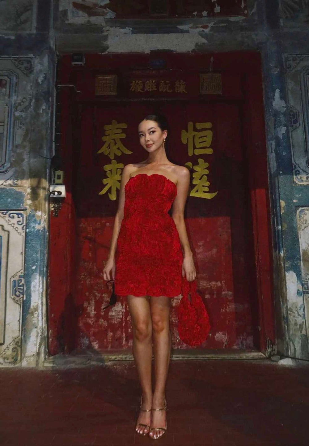 Rent Aje Gazer Rosette Mini Dress