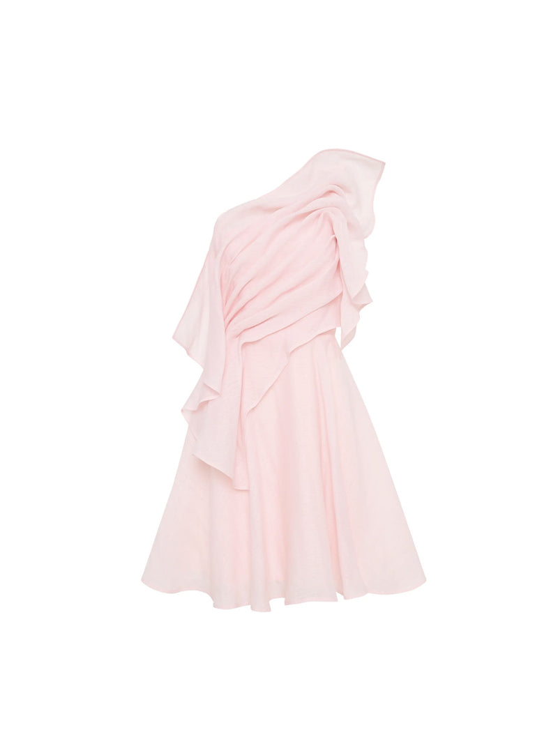 pink mod geo mitzi mini dress Hyacinth House Pink Mod Geo Mitzi Mini Dress