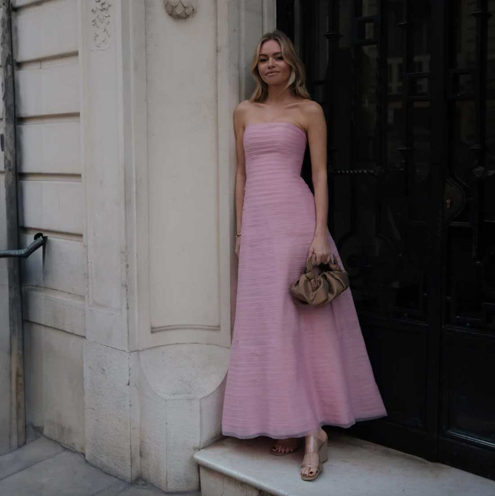 aje cordelia corseted maxi dress Aje Cordelia Corseted Maxi Dress