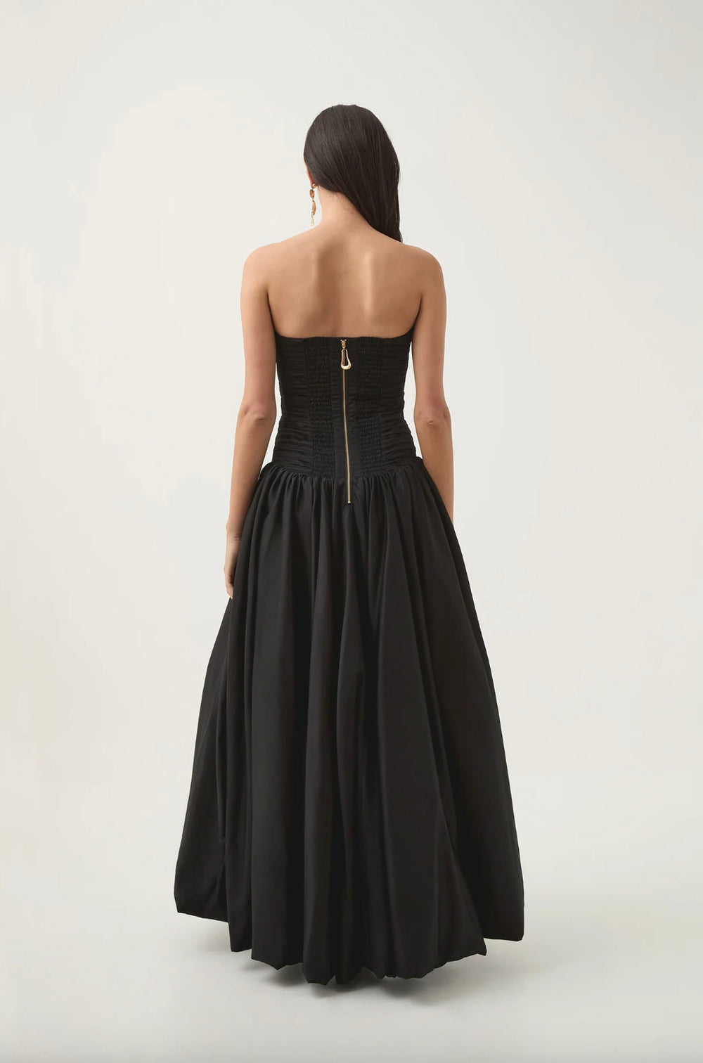 Rent Aje Violette Bubble Hem Maxi Dress
