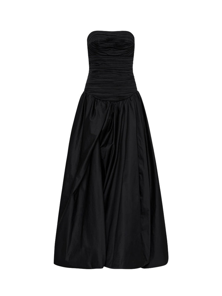 Rent Aje Violette Bubble Hem Maxi Dress