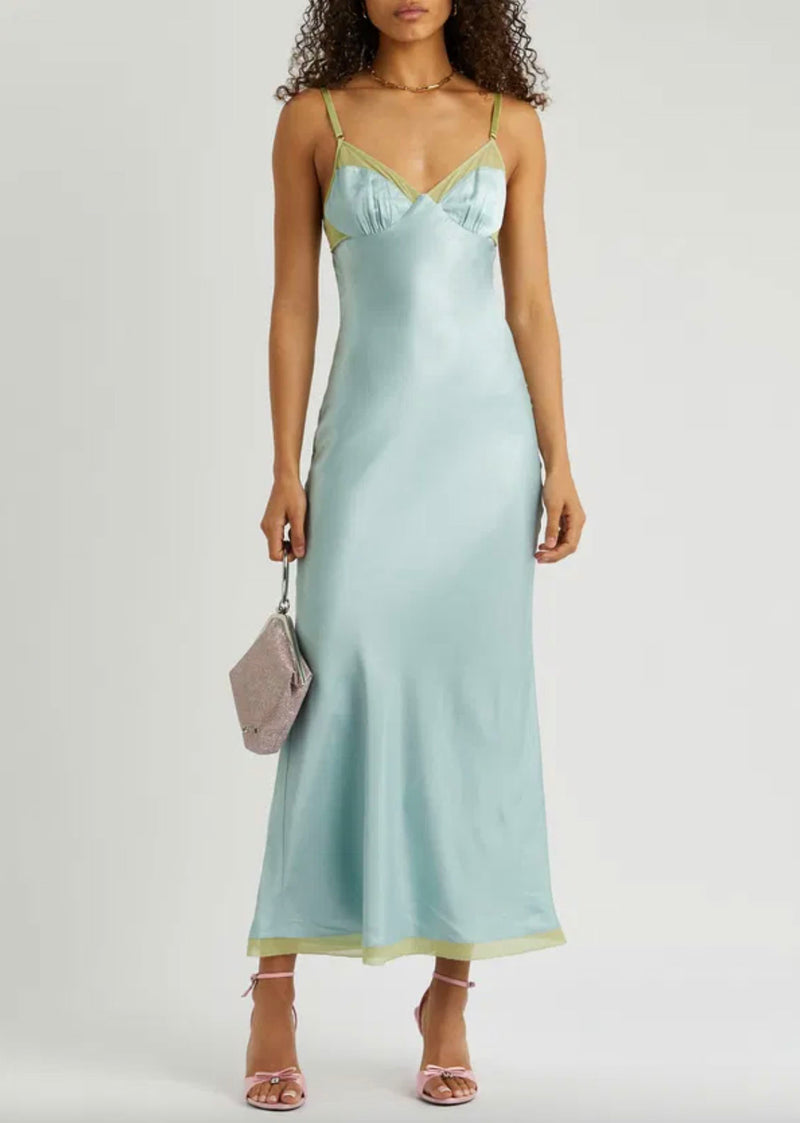 Rent the blue Bec & Bridge Joelle Maxi Dress at Rites