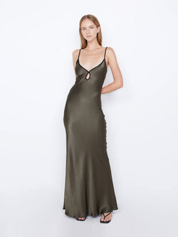 Rent the Bec & Bridge Cedar City Maxi Dress in Dark Willow at Rites