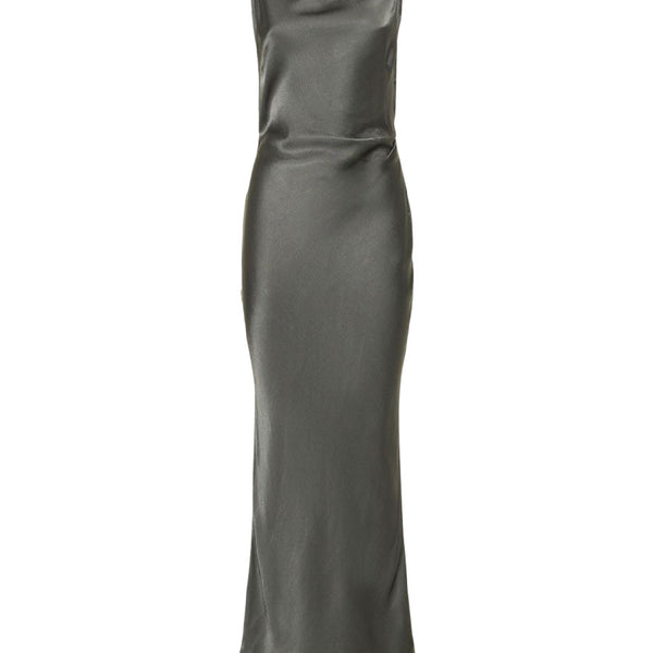 premium hand embellished celestial cowl neck maxi beach dress Chocolate NastyGal Premium Hand Embellished Celestial Cowl Neck Maxi Beach Dress