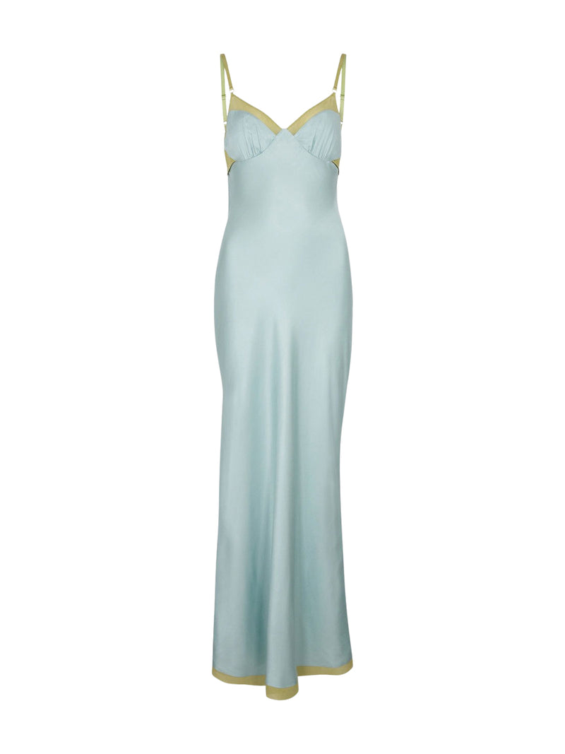 Rent the Bec & Bridge Joelle Maxi Dress in blue at Rites