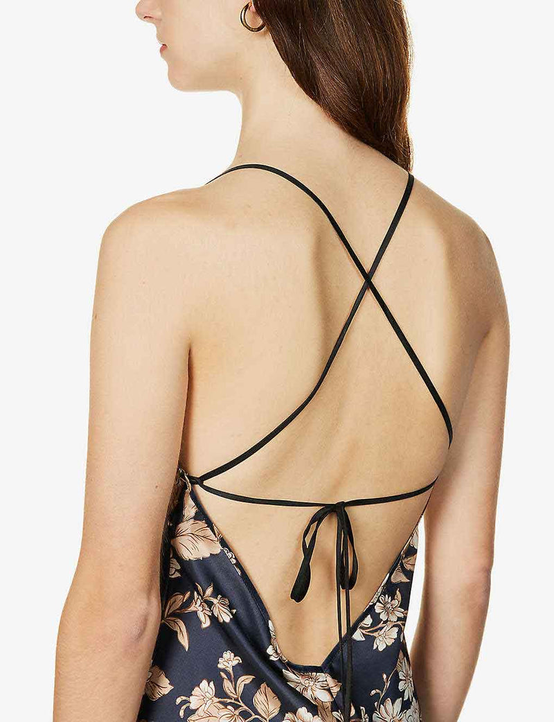 Rent the Bec & Bridge floral-print Opaline Silk Maxi Dress at Rites