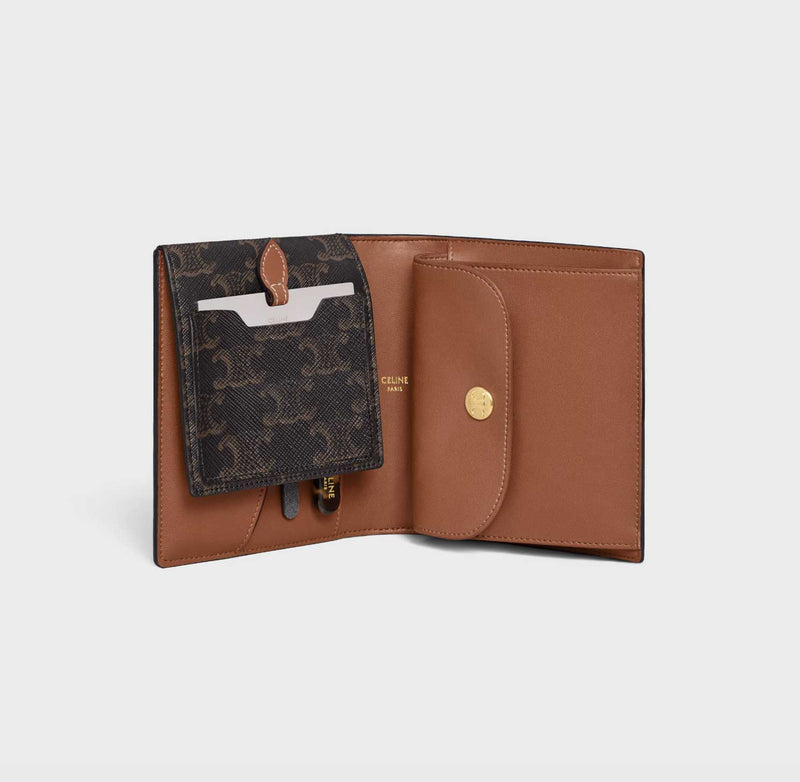 Shop the Celine Triomphe Canvas and Calfskin Travel Kit at Rites London