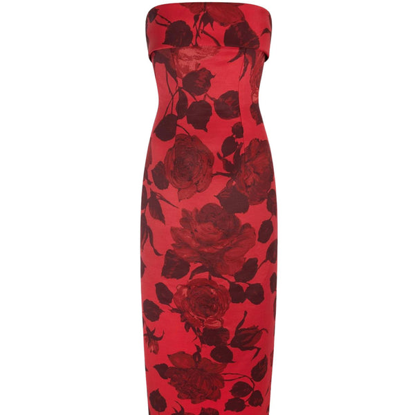 Rent Emilia Wickstead Keeley Dress Red Floral