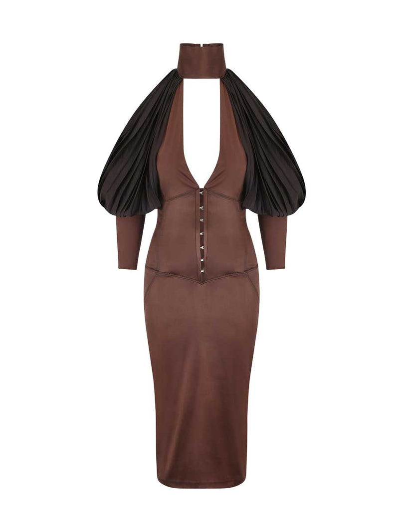 2003 Gucci Tom Ford Silk Halter Dress | Rites Designer Vintage 2003 Gucci Tom Ford Silk Halter Dress | Rites Designer Vintage