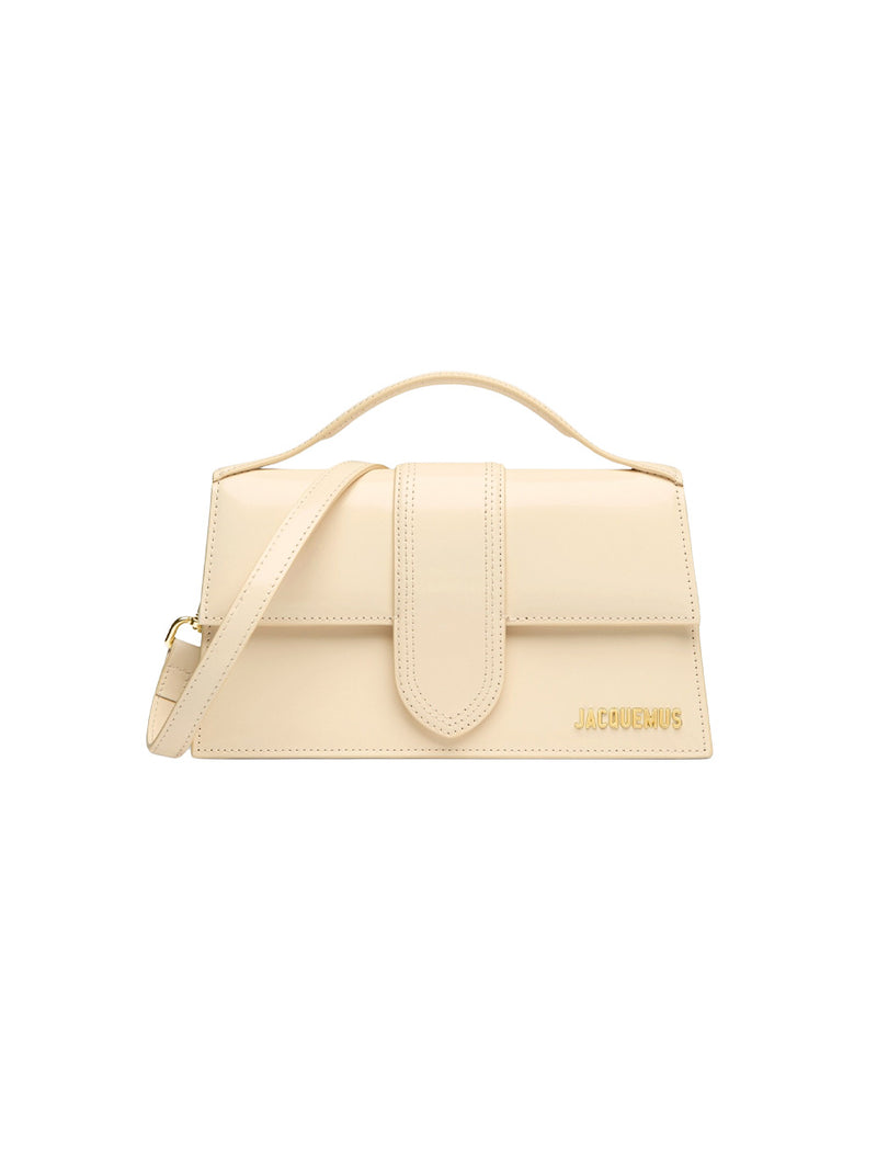 Shop the Jacquemus Le Grand Bambino Bag in Ivory at Rites London