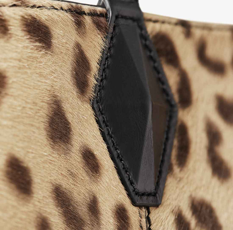 Shop the Jimmy Choo Leopard Print Large Diamond Tote Bag at Rites London