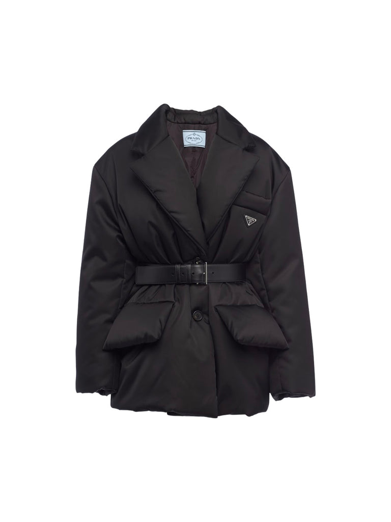 Prada Re Nylon Gabardine Jacket PRADA Re-nylon Gabardine Puffer