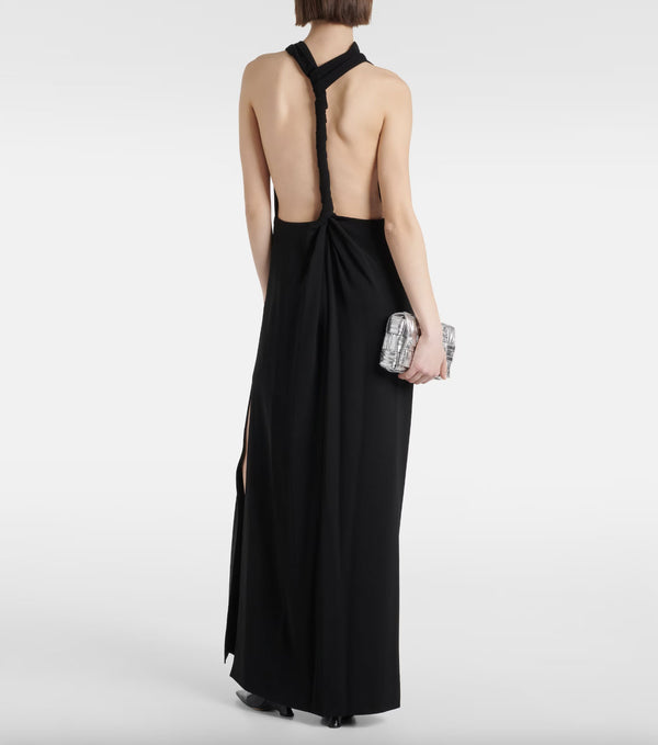 Rent the Proenza Schouler Halterneck Backless Dress in black at Rites