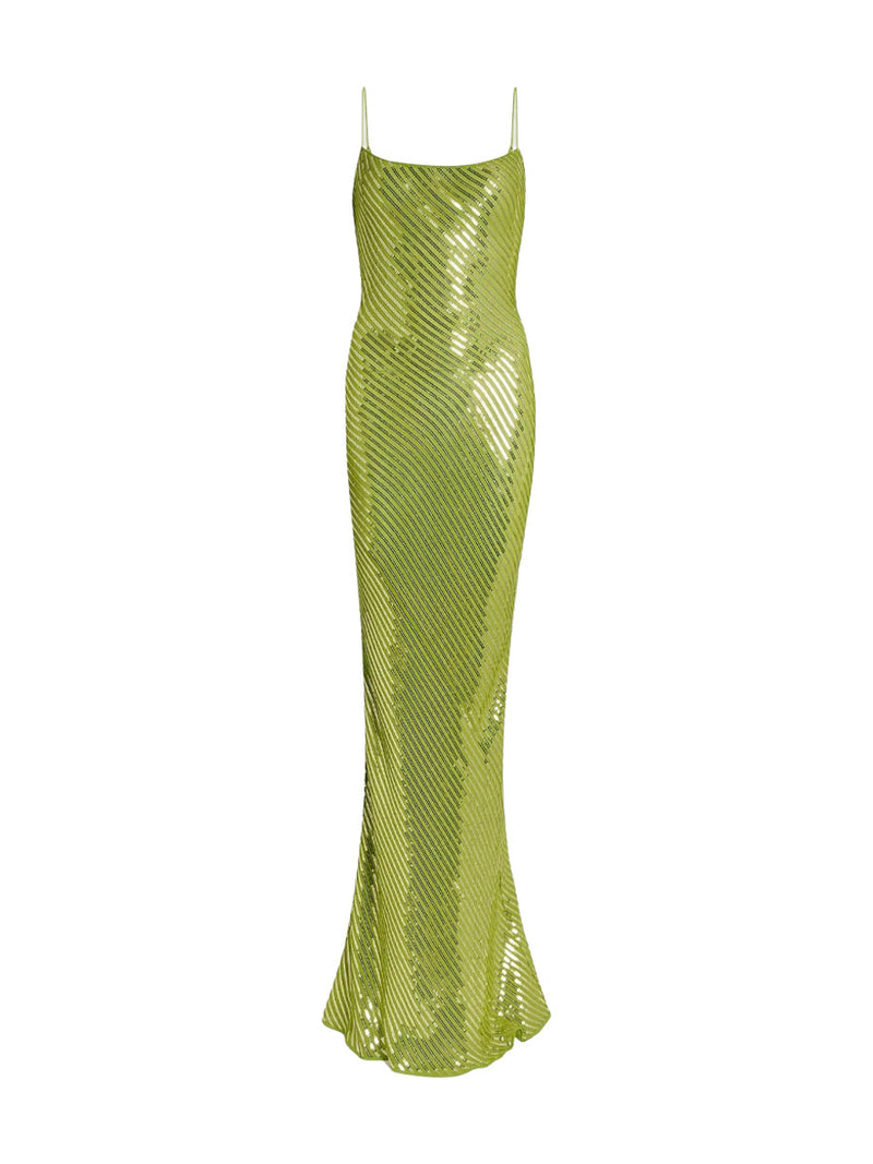 Rent the Rat & Boa Gina Sequin Dress in green at Rites