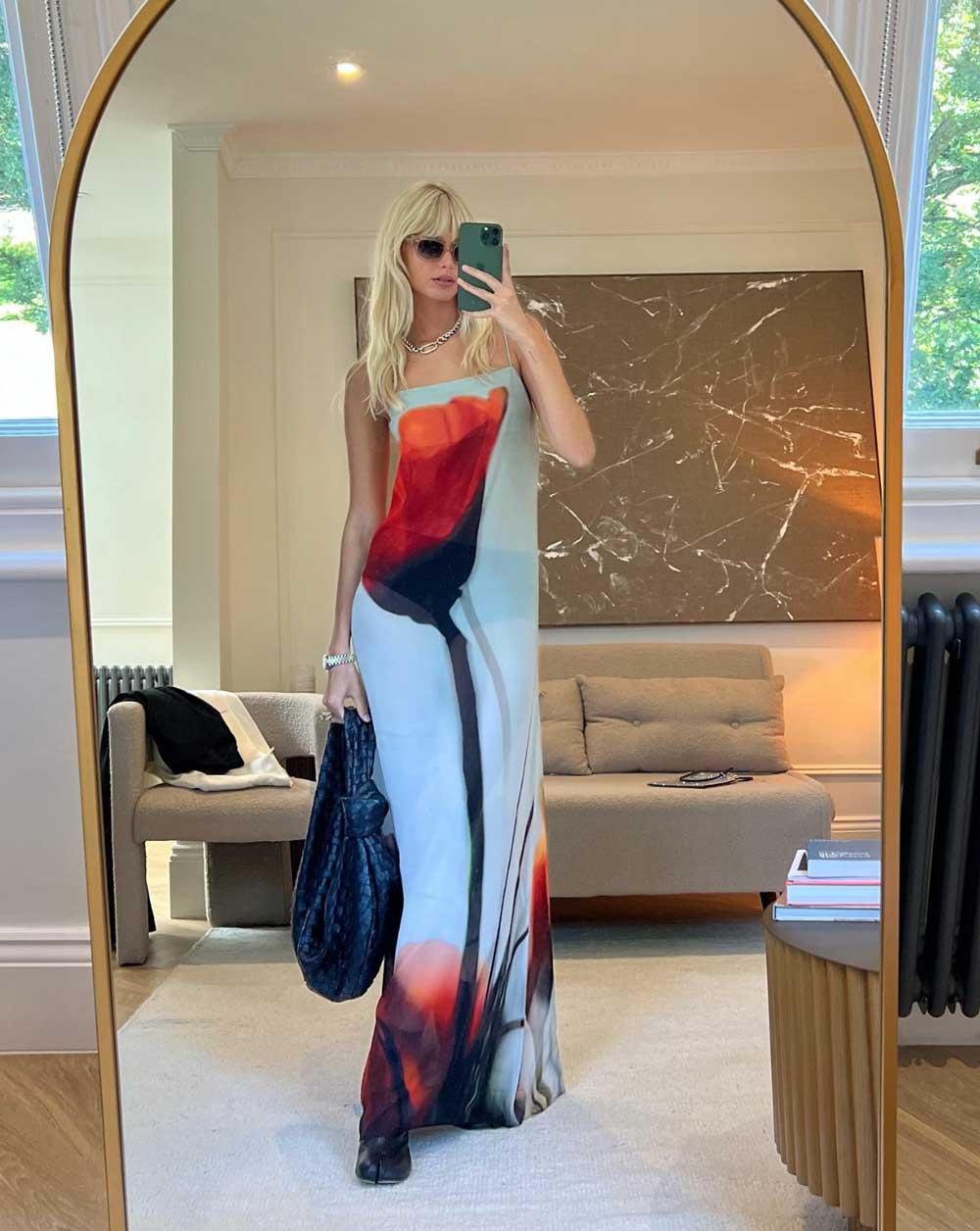Rat and Boa Luciana Maxi Gown