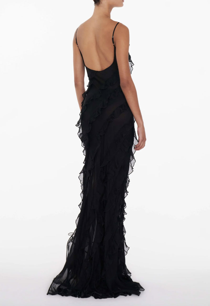 Rent the Selena Dress in black by Rat & Boat at Rites