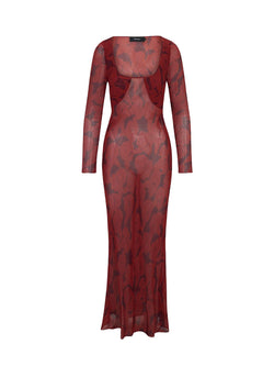 Rent the Realisation Inka Dress in Calla Lily print at Rites