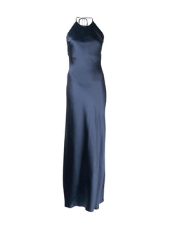 Rent the Reformation Jeany Navy Silk Dress at Rites