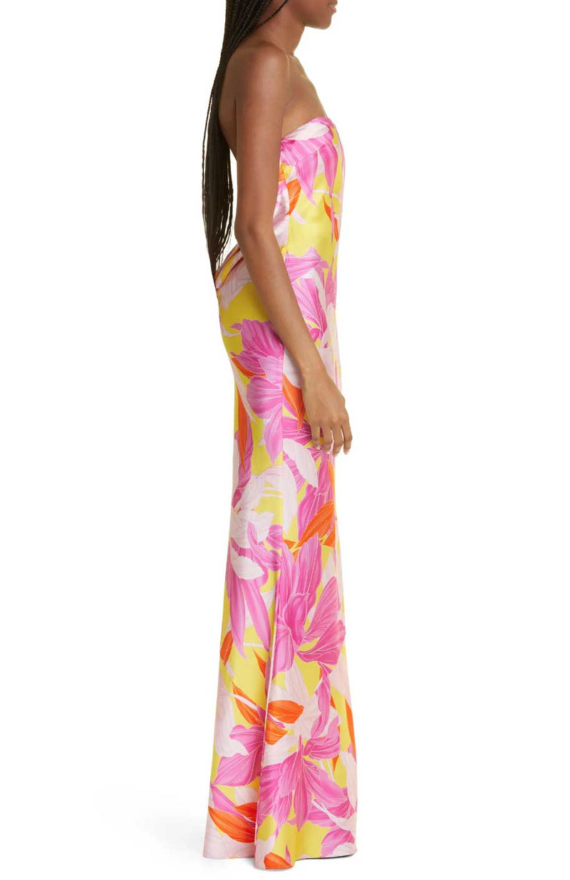 keaton silk dress retrofte retrofte Women's Keaton Silk Dress - Blue