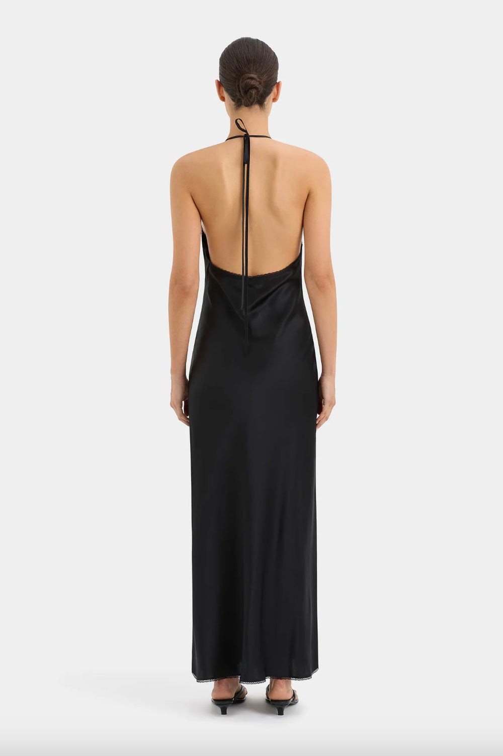 Rent Sir the Label Aries Lace Trimmed Silk Gown