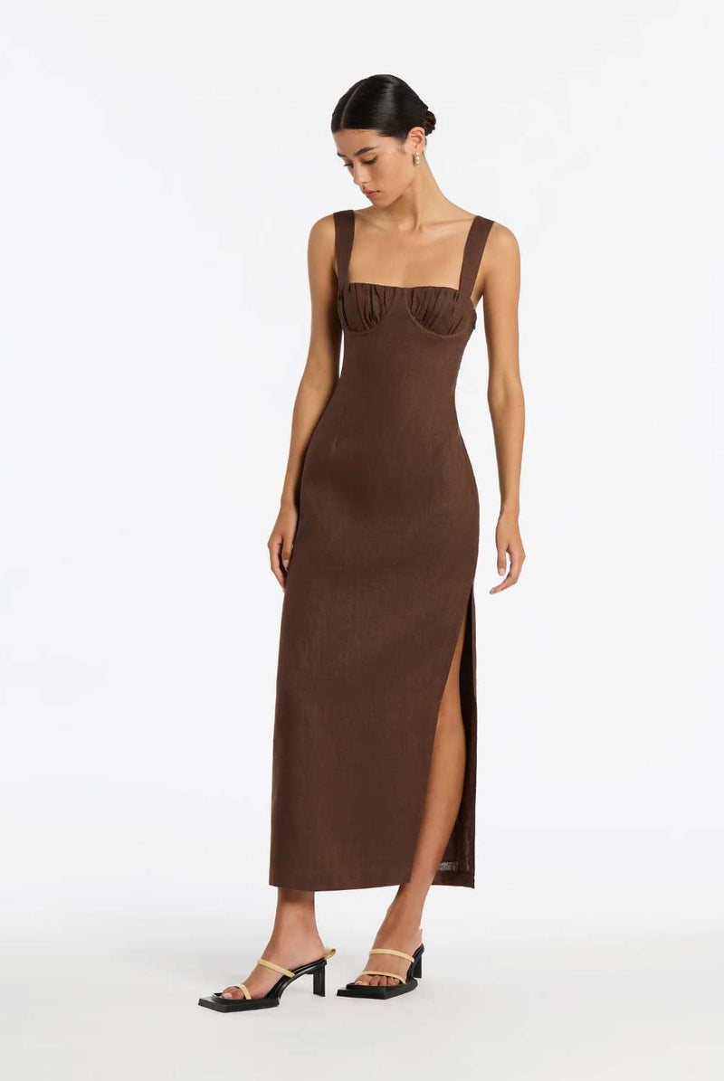 Rent The Bettina Linen Maxi Dress By Sir The Label | Rites Rent The Bettina Linen Maxi Dress By Sir The Label | Rites