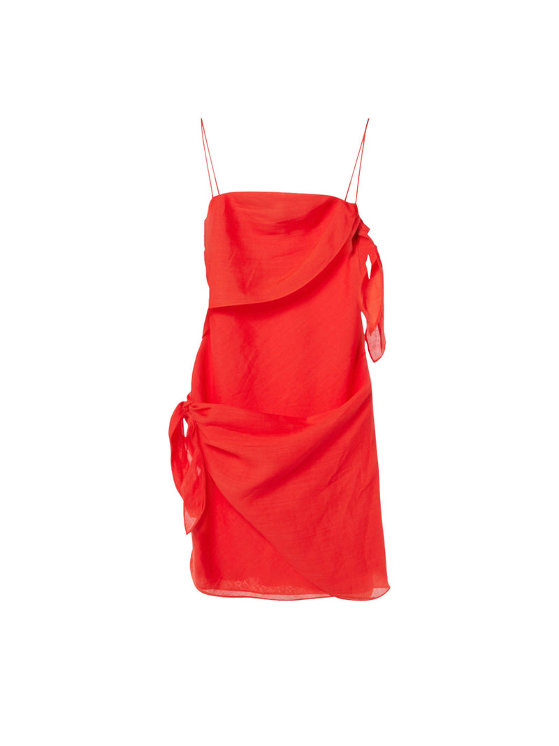 Rent SIR The Label Rosalia Red Mini Dress Rent SIR The Label Rosalia Red Mini Dress