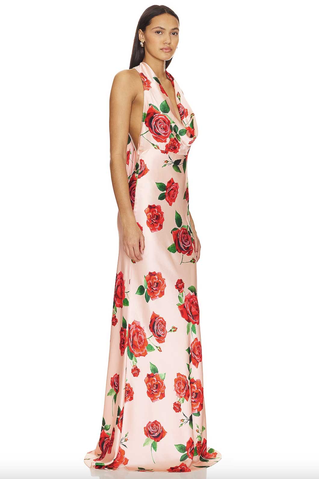 Berthal Rites Rent Rent Sau Lee Presley Satin Gown | Rites Rental