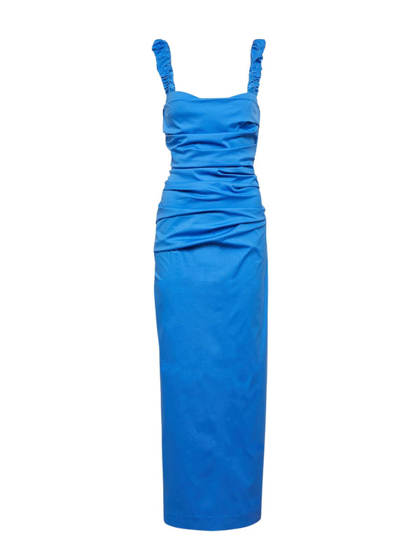 Rent the Sir The Label Azul Balconette Gown in blue at Rites