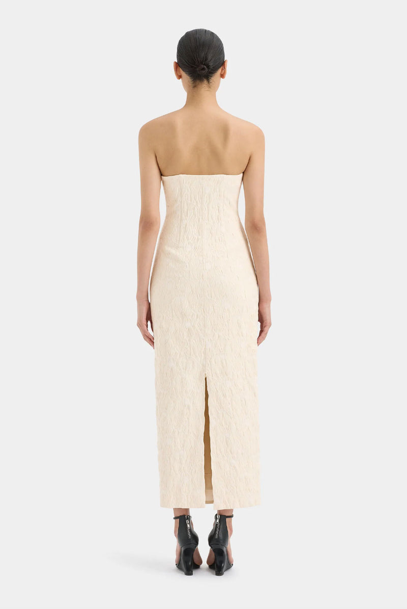 Rent the Etienne Strapless Column Gown by SIR The Label at Rites