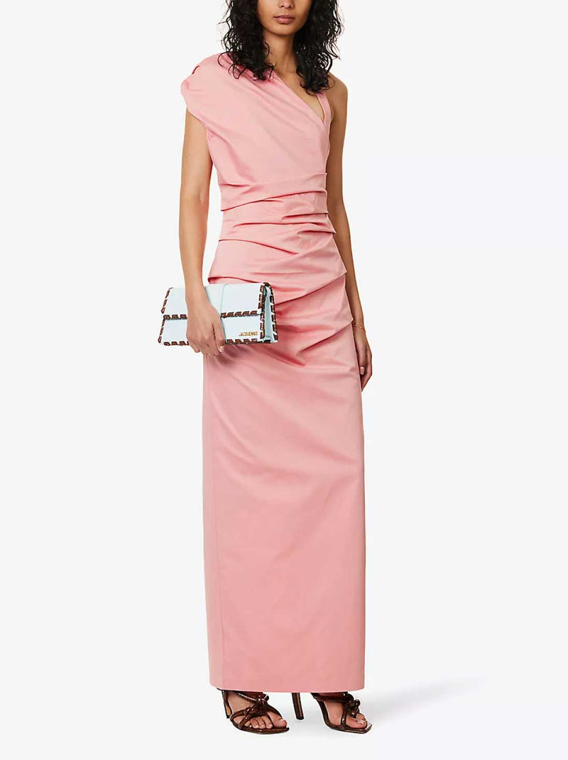 Rent the Giacomo Gathered Dress in pink by SIR the Label at Rites