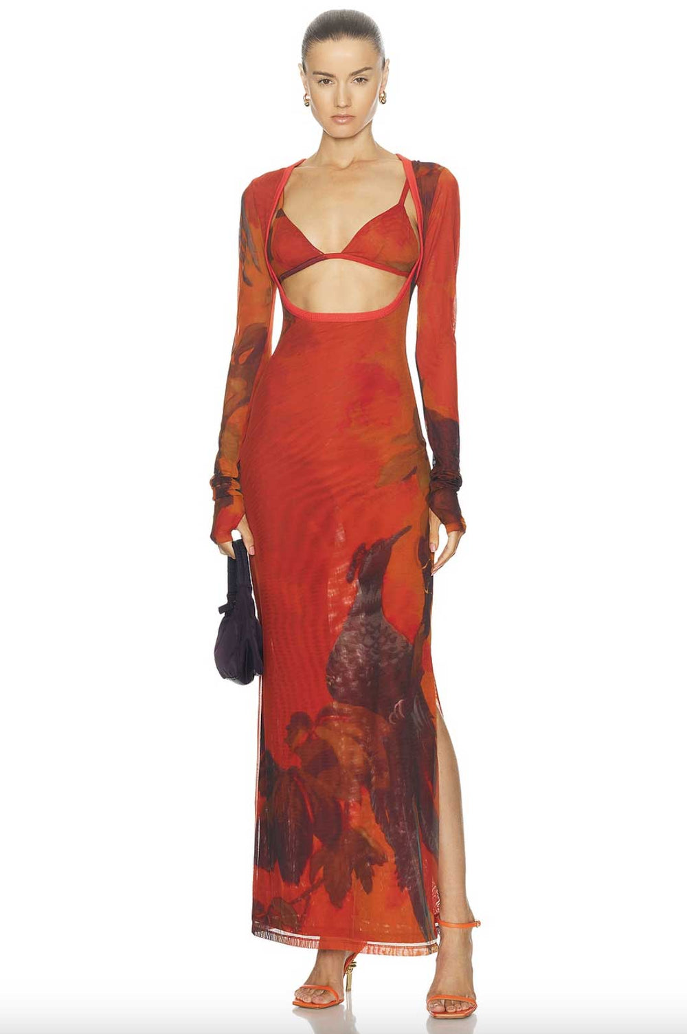 dress sir Rent SIR Libertine Cut Out Midi Dress