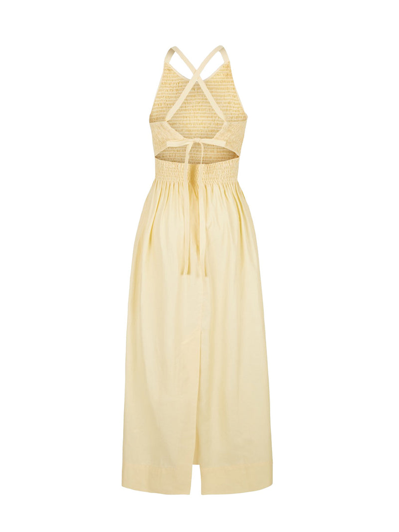 Rent the Three Graces London yellow cotton Soleil Dress in at Rites