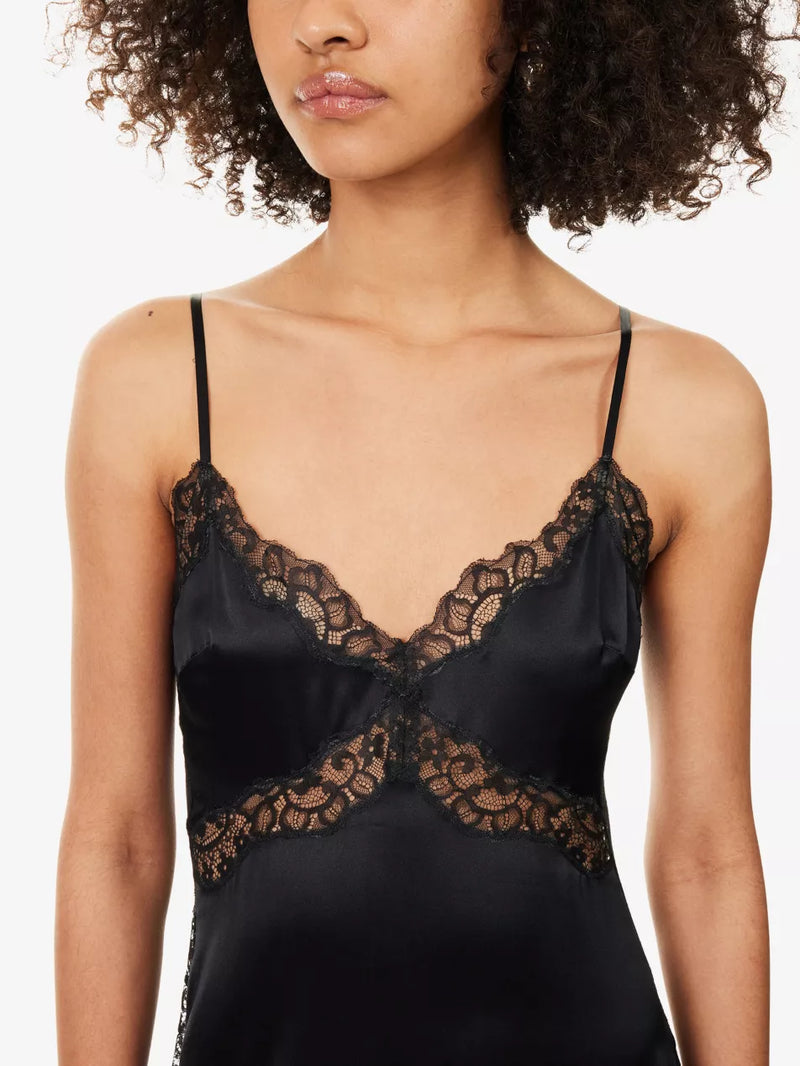 black lace dress reformation Reformation Ericka Lace Maxi Dress | Black