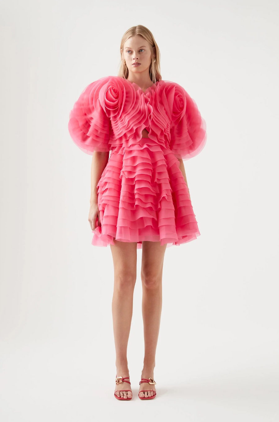 【Aje.】Protea Ruffle Mini Dress Protea Ruffle Mini Dress | Pastel Pink | Aje – Aje ROW
