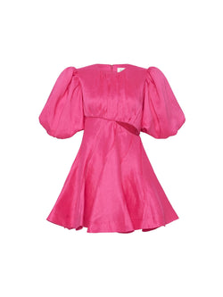 Rent Admiration Asymmetric Mini Dress by Aje