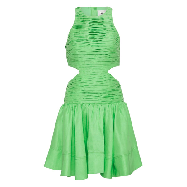 aje introspect pleated cut out midi dress Shop Aje Introspect Cut Out Mini Dress