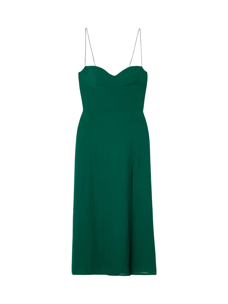 reformation juliette dress Rent Juliette Dress In Emerald by Reformation